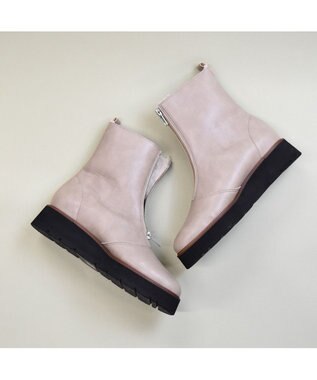 MODE ET JACOMO <MODE ET JACOMO>厚底フロントジッパーブーツ