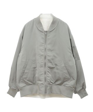 earth music&ecology リバーシブルMA-1 カーキ