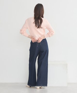 earth music&ecology ミニケーブルコンパクトカーディガン Light Pink