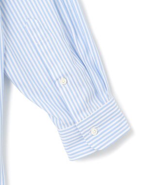 J.PRESS MEN 【AaronChang】【UNISEX】ピンオックス シャツ / バギーフィット サックスブルー系1