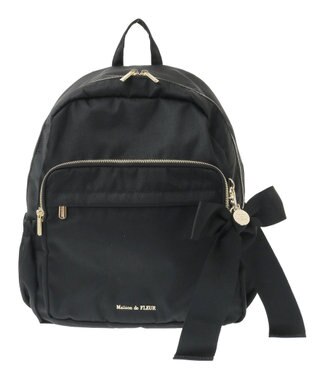 Maison de FLEUR 撥水加工キャリーオンリュック Black