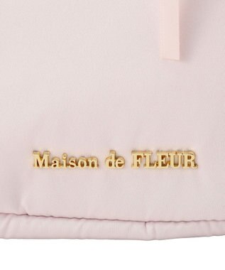 Maison de FLEUR チュールフリルローズ２Ｗａｙバッグ Pink