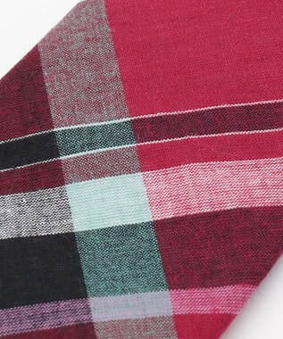 J.PRESS MEN パッチワーク ネクタイ レッド系4