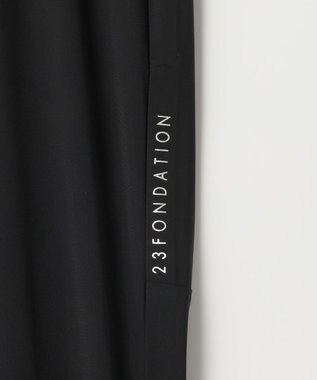 23区GOLF 【23Fondation/MEN】真夏も活躍！【接触冷感/ストレッチ】ナイロントリコットパンツ ブラック系