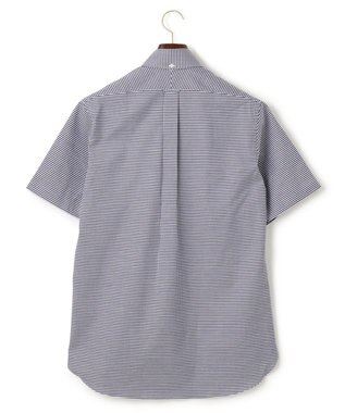 J.PRESS MEN 【WEB・一部店舗限定】ギンガムチェック 半袖シャツ/B.D ネイビー系3