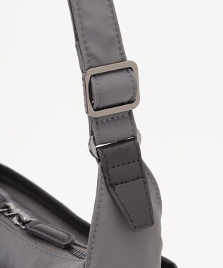 Y'SACCS ミリタリーフラップミニショルダー ダークグレー