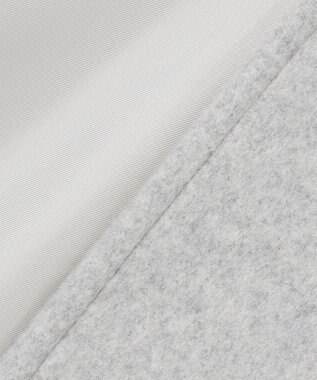 J.PRESS LADIES L ショートビーバー ボトルネック コート グレー系