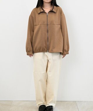 FORFORMO Stand Collar Jersey Blouson スタンドカラージャージーブルゾン キャメル