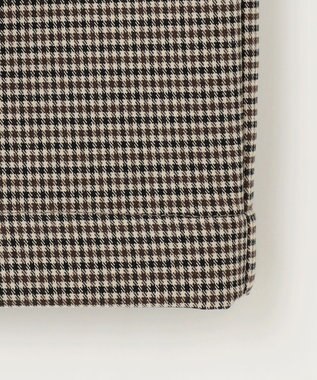 ANY L 【手洗い可/ウエストゴム/裏起毛】チェックボンディングタイトスカート ガンクラブ