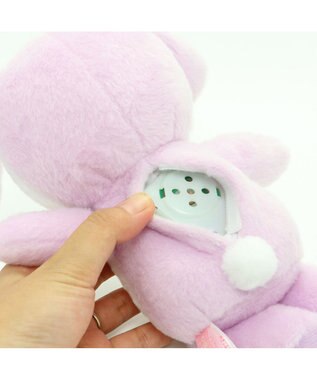 Mother garden うさもも きせかえマスコット S《おしゃべりぷるねらちゃん》 おしゃべりぷるねらちゃん