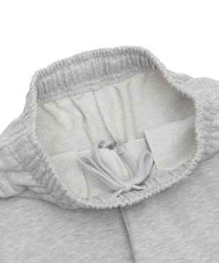 WEGO 【SCHOOLITEM/ウエストゴム】イージーストレートスウェットパンツ 杢グレー