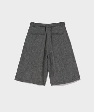 GRACE CONTINENTAL リネンデニムライクパンツ ブラック