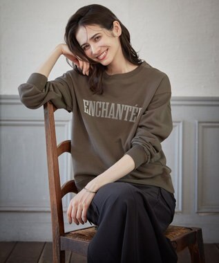 23区 L 【SLOW/一部店舗限定】ライトコーデュロイ スカート ダークグレー系