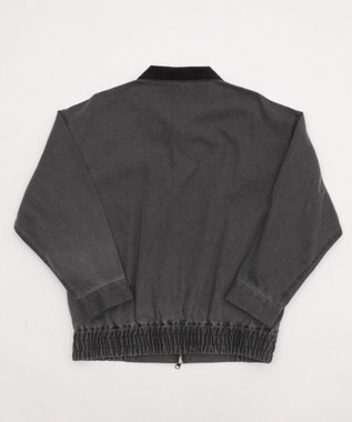 WEGO ワーカーズWジップブルゾン ブラック中濃色