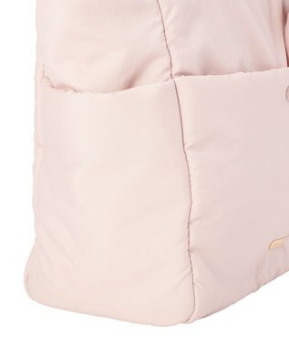 Maison de FLEUR 撥水加工パファーキャリーオントートバッグ Pink