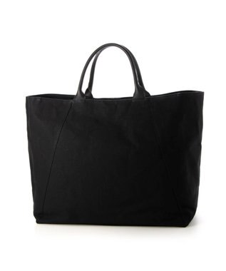 UNBILLION perche パラフィンキャンバス2wayボストントート ブラックブラック