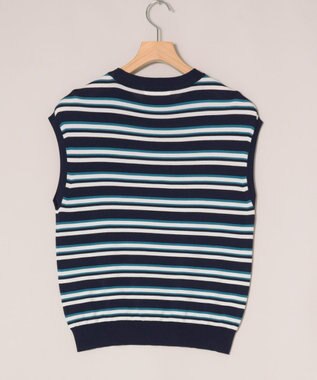 ONWARD Reuse Park 【組曲】ニット春夏 ネイビー