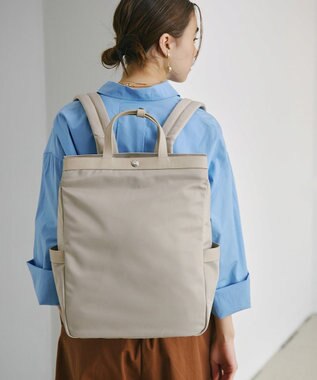 TOPKAPI 【Breath TOPKAPI】防水ナイロン レザーコンビ PC対応 トート リュック バックパック