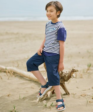 J.PRESS KIDS 【110-130cm】フンボルトペンギンＴシャツ ネイビー系1