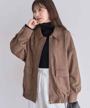 Green Parks ・Ｐｅｔｉｔ　Ｆｌｅｕｒ　ボトルネックリブニット Black