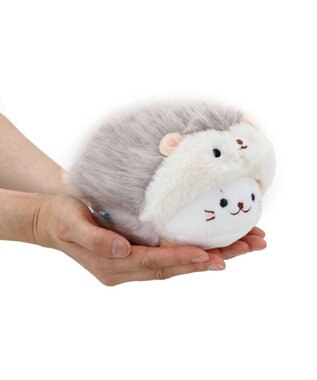 Mother garden しろたん 小動物 マスコット 《ハリネズミ / ウサギ / モルモット / モグラ》 【単品】 ハリネズミ