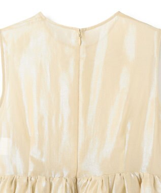 NAVE 【Nave・シアー素材】ラメボイル ブラウス アイボリー系