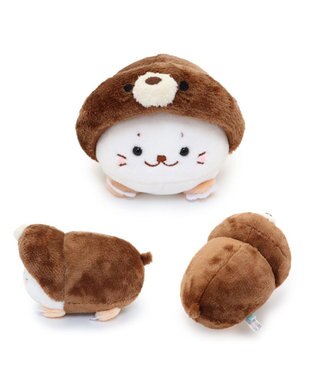 Mother garden しろたん 小動物 マスコット 《ハリネズミ / ウサギ / モルモット / モグラ》 【単品】 モグラ