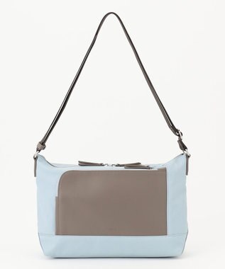 Y'SACCS ナイロン×リサイクルレザー　コンビマルチショルダー