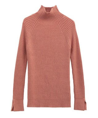 Green Parks ・Ｐｅｔｉｔ　Ｆｌｅｕｒ　ボトルネックリブニット Pink