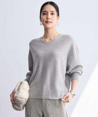 【カタログ掲載】ファインウールカシミヤドルマンシルエット ニット