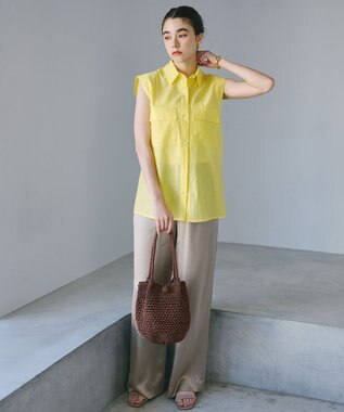 TOPKAPI 【TREASURE TOPKAPI】メタリック ラウンド トートバッグ ブロンズ