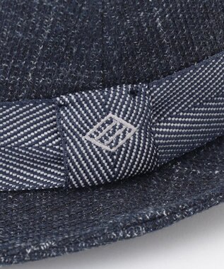 JOSEPH ABBOUD 【LANIFICIO ROMA】オーバープリントジャージ  ハット ネイビー系4