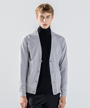 JOSEPH HOMME 【ストレッチ】リュクスレーヨン　カーディガン ライトグレー系