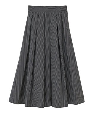 YECCA VECCA タックフレアスカート Dot