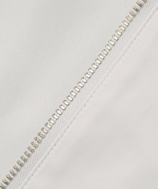 ICB L 【洗える】ライトマットサテン MA－1ジャケット トープ系