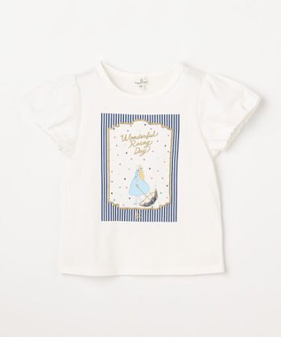 組曲 KIDS 【110-140㎝】 wonderful rainy day Tシャツ オフホワイト