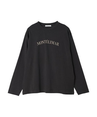 Green Parks オーバーサイズロゴチュニック Charcoal Gray