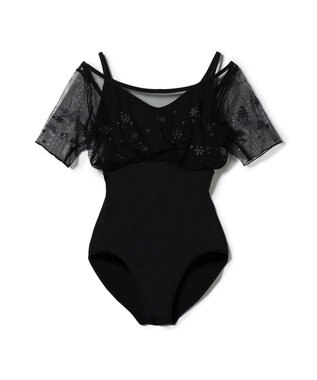 Chacott ハーフスリーブレオタード