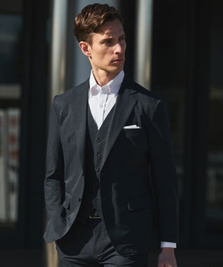 GOTAIRIKU 3ピース対応【圧倒的清涼感】クールドッツ セットアップベスト_クラシックプリント(26年モデル) ネイビー系8