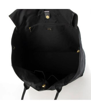 UNBILLION perche パラフィンキャンバス2wayボストントート ブラックブラック