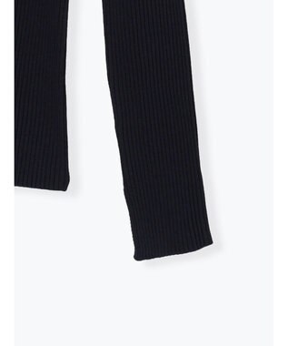 Te chichi リブVネックカーディガン ネイビー