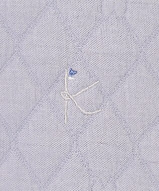 組曲 KIDS 【90-100㎝】ハートキルトジャガード トレーナー サックス系