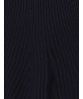 Te chichi リブVネックカーディガン ネイビー