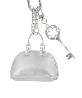 earth music&ecology ＫＥＹ＆バッグプレッピーチャーム Silver