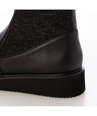 MODE ET JACOMO <D'ICI>アンクルストレッチショートブーツ ブラック