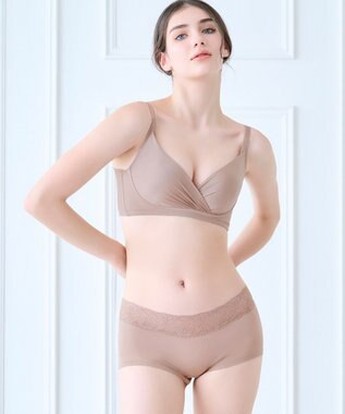 BRADELIS New York 【BRADELIS New York / 伸びる・綿混・浅め】モモパンツ・ボーイレッグショーツ#305 優しい素材で履き心地快適なショーツ モカベージュ2