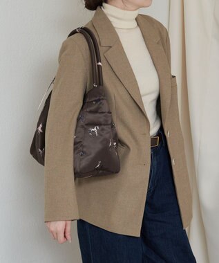 russet WOODLANDER トートバッグ(CE-1669) Horse/BR