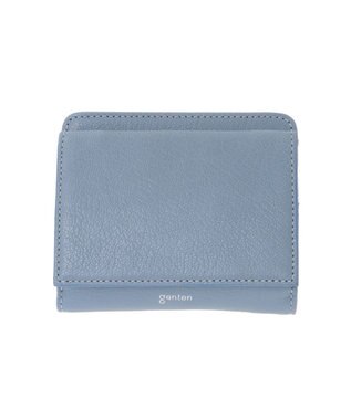 genten モルトフレスコ 2つ折り財布 デニムブルー