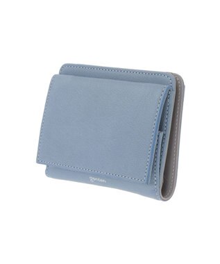 genten モルトフレスコ 2つ折り財布 デニムブルー