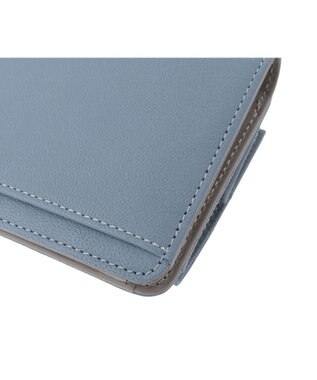 genten モルトフレスコ 2つ折り財布 デニムブルー